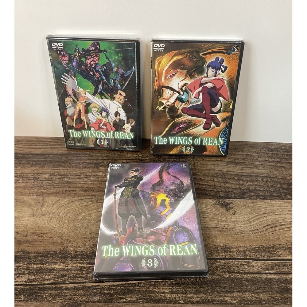 Wings Of Rean Vol 1 2 3 Complete Anime Series New Dvd Set